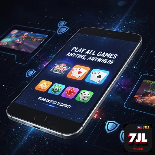 Filipino casino app on mobile device showcasing exciting games - 7jl